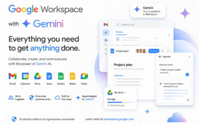 Google Workspace με Gemini: AI μέσα σε Gmail, Docs, Meet και Drive