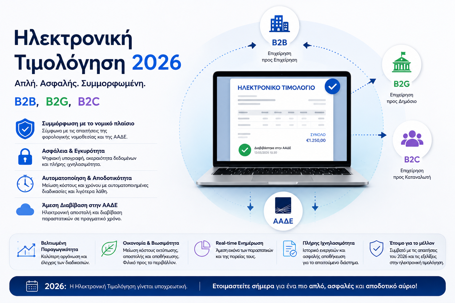 ai-009 Ηλεκτρονική Τιμολόγηση 2026